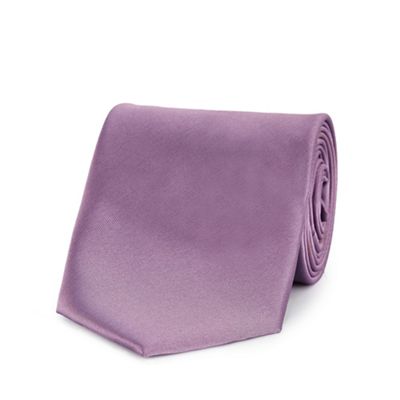 Lilac machine washable tie